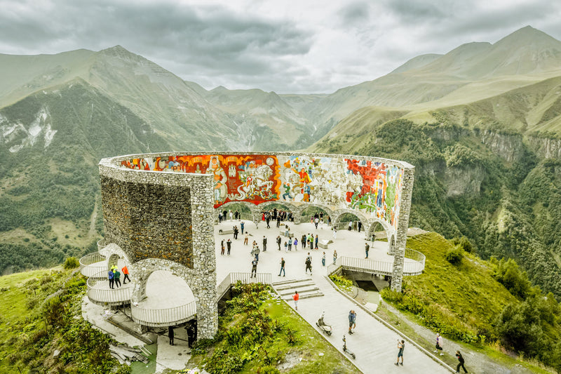 📍 Day 3: Borjomi – Gori – Ananuri – Stepantsminda (Kazbegi)