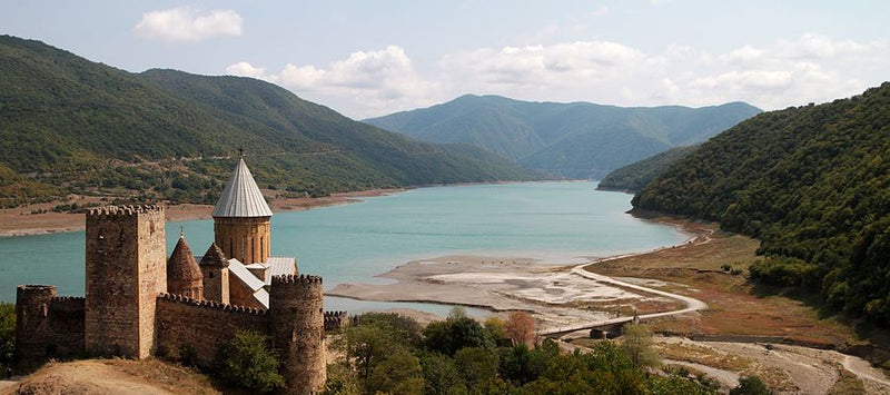 Day 7 — Borjomi → Uplistsikhe Cave Town → Ananuri Fortress → Stepantsminda (Kazbegi)